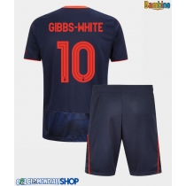 Maglie da calcio Nottingham Forest Morgan Gibbs-White #10 Terza Maglia Bambino 2025-26 Manica Corta + Pantaloni corti)